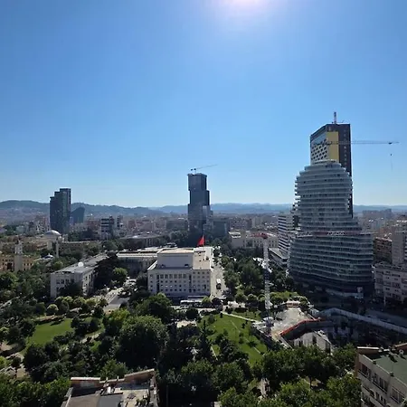 公寓 Panoramic 3 Bdr Penthouse In Skanderbeg Square 地拉那